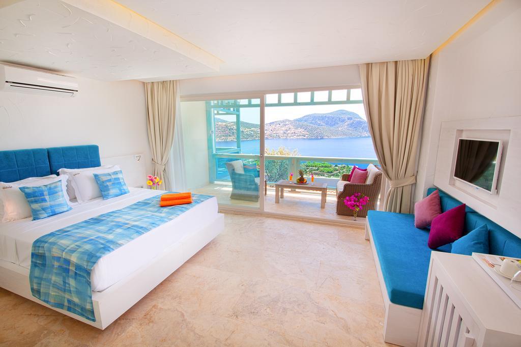 Asfiya Sea View Hotel Kaş Habitación foto